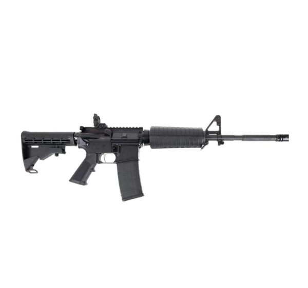 DPMS DPM4-FSB M4 AR-15 Rifle 5.56mm 30rd(1) 16" Threaded Barrel Magpul MBUS Rear Sight Black M4 Stock - Precision Shot Firearms
