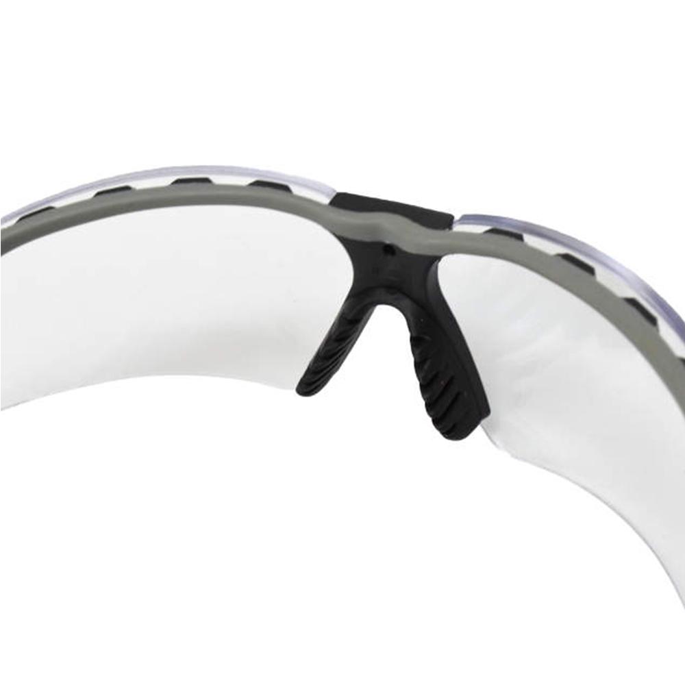 Radians Call Sign BRAVO Shooting Glasses Black with Clear Lenses - Precision Shot Firearms