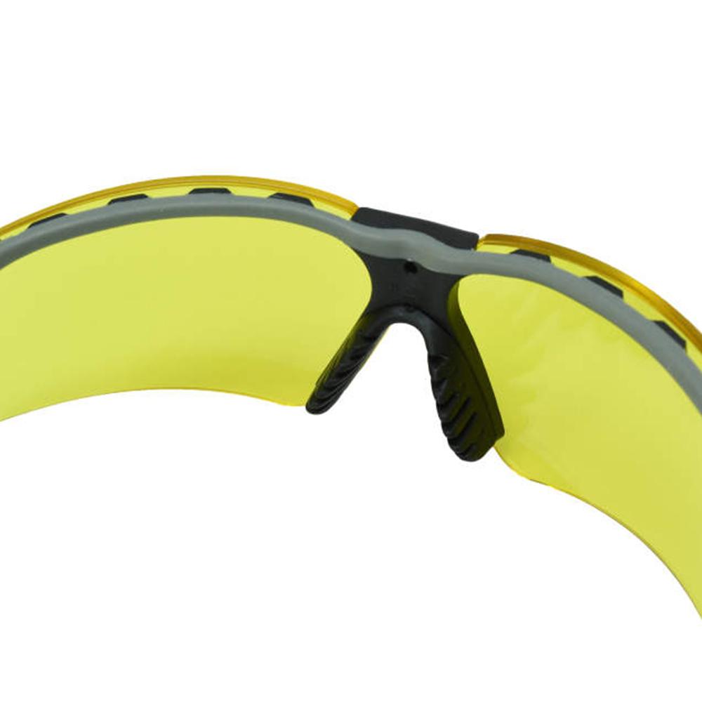 Radians Call Sign BRAVO Shooting Glasses Black with Amber Lenses - Precision Shot Firearms