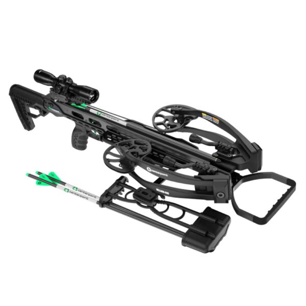 Centerpoint Hellion 400 Compound Crossbow 185 lb Draw Weight 400 fps Black - Precision Shot Firearms