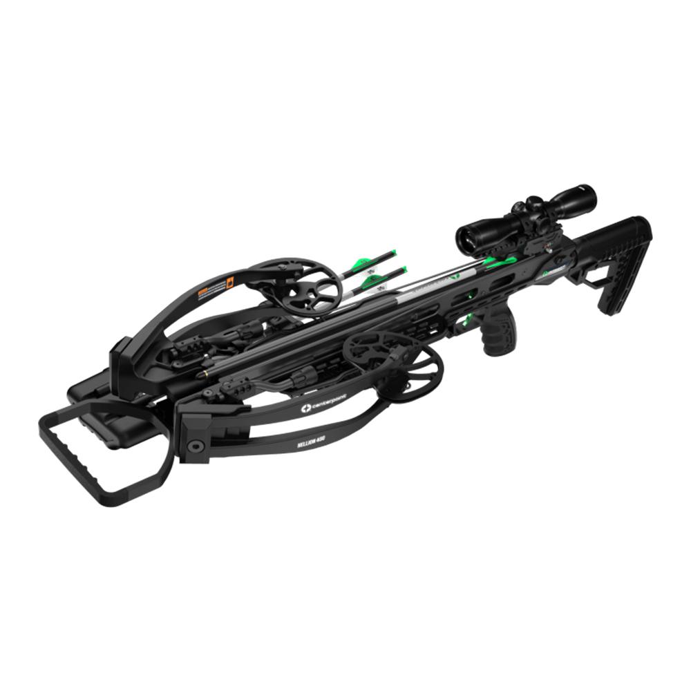 Centerpoint Hellion 400 Compound Crossbow 185 lb Draw Weight 400 fps Black - Precision Shot Firearms