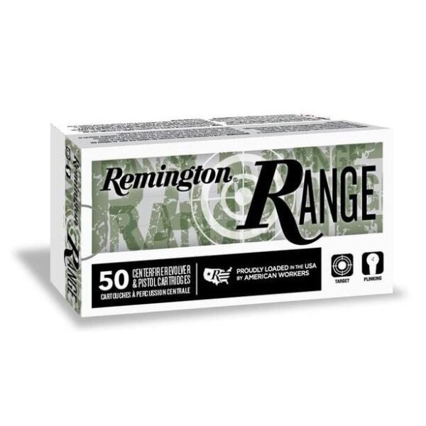 Remington Range Handgun Ammunition .380 Auto 95gr FMJ 945 fps 50/ct - Precision Shot Firearms