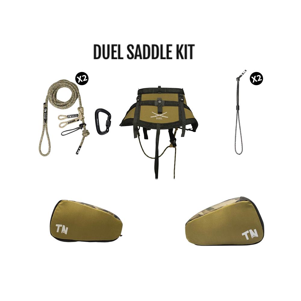 Timber Ninja Outdoors Duel Saddle Starter Kit XL 36" - 40" - Precision Shot Firearms