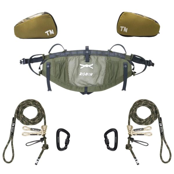 Timber Ninja Outdoors Ronin Saddle Starter Kit XL 36" - 40" Green - Precision Shot Firearms