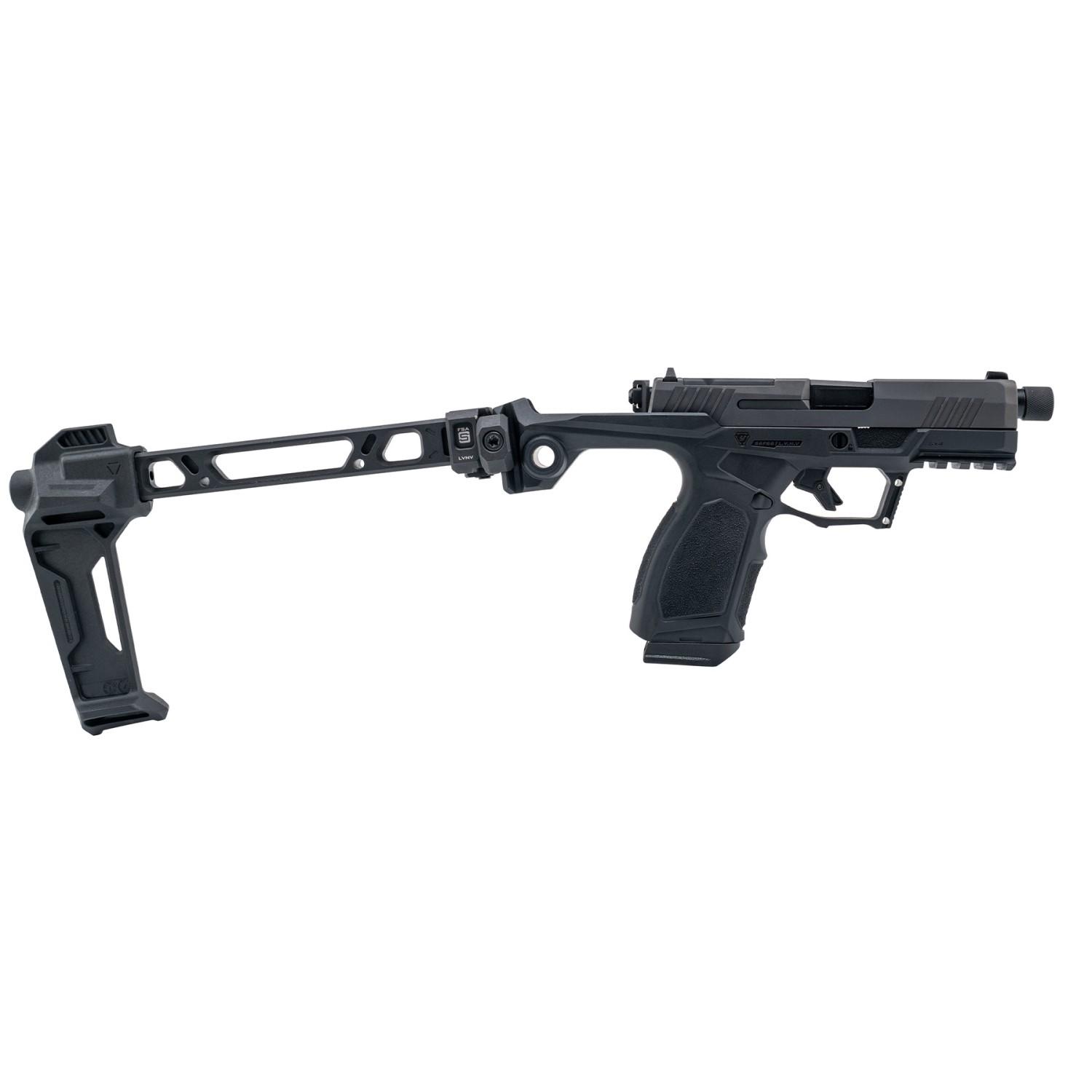 Taurus GX4 Strike Bravo Handgun 9mm Luger 15rd Magazines(2) 3.7" Threaded Barrel TORO SI Frame w/Brace - Precision Shot Firearms
