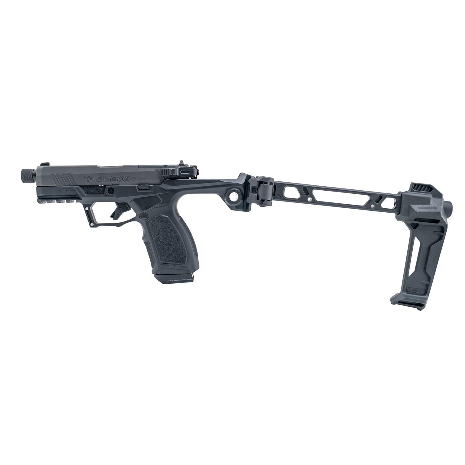Taurus GX4 Strike Bravo Handgun 9mm Luger 15rd Magazines(2) 3.7" Threaded Barrel TORO SI Frame w/Brace - Precision Shot Firearms