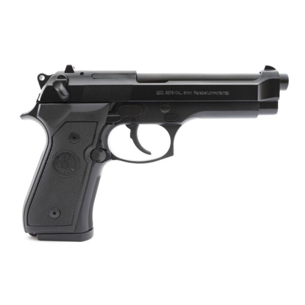Beretta 92FS Handgun 9mm Luger 10rd Magazines (2) 4.9" Barrel Black - Precision Shot Firearms