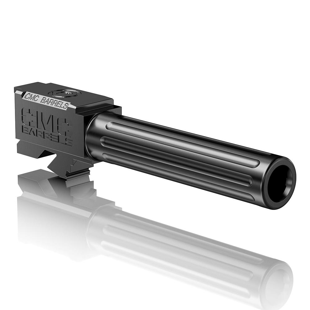 CMC Triggers Match Precision Handgun Barrel for Glock 19 Non Threaded Black - Precision Shot Firearms