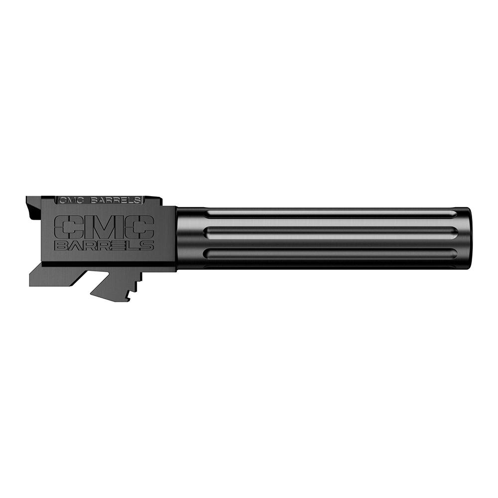 CMC Triggers Match Precision Handgun Barrel for Glock 19 Non Threaded Black - Precision Shot Firearms