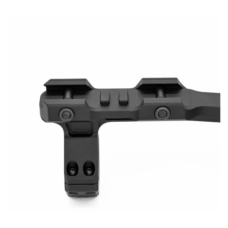 Warne Max Lite MSR Scope Mount 1 inch MSR Height Black - Precision Shot Firearms