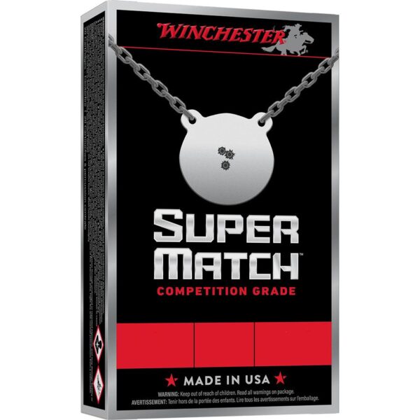 Winchester Super Match Handgun Ammunition 10mm AUTO 180gr FMJ 50/ct - Precision Shot Firearms