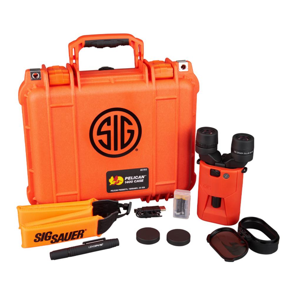 Sig Sauer Zulu6 HDX Marine Binocular 12x42 Orange - Precision Shot Firearms