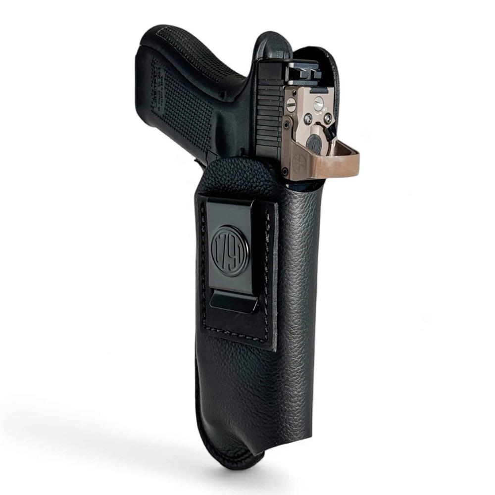 1791 Optic Ready Light Bearing Smooth Concealment IWB Holster Size 4L Night Sky Black RH - Precision Shot Firearms