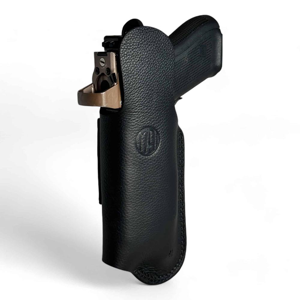 1791 Optic Ready Light Bearing Smooth Concealment IWB Holster Size 4L Night Sky Black RH - Precision Shot Firearms