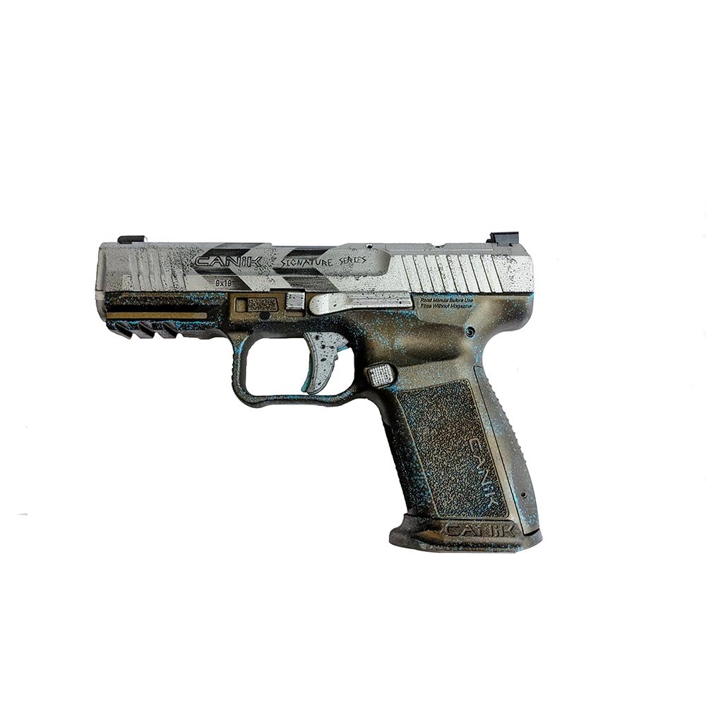Canik Signature Series METE SF Apocalypse Handgun 9mm Luger 15rd Magazines(2) 4.19" Barrel Optic Ready w/Kit - Precision Shot Firearms
