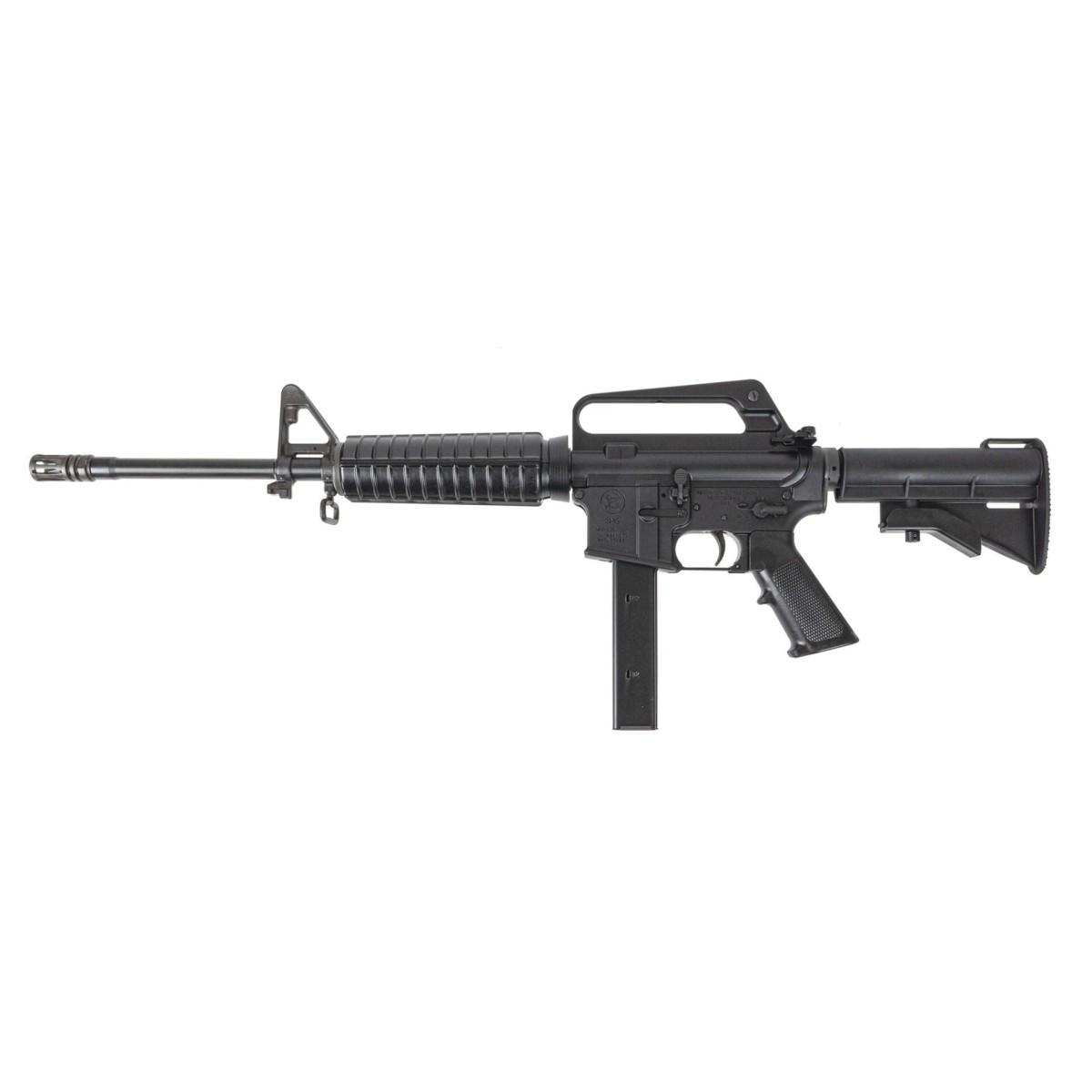 H&R Retro 635 Carbine 9mm Luger 32rd Magazine(1) 16" Threaded Barrel 1:10 Twist Black - Precision Shot Firearms