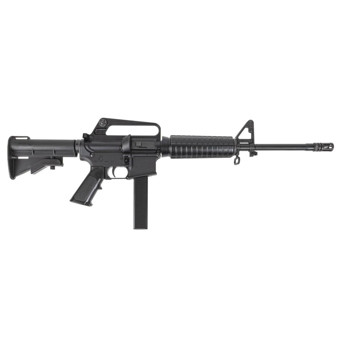 H&R Retro 635 Carbine 9mm Luger 32rd Magazine(1) 16" Threaded Barrel 1:10 Twist Black - Precision Shot Firearms