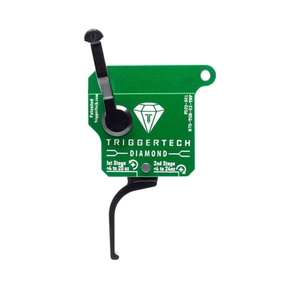 TriggerTech Remington 700 Diamond Rifle Trigger 2 Stage Black Flat - Precision Shot Firearms