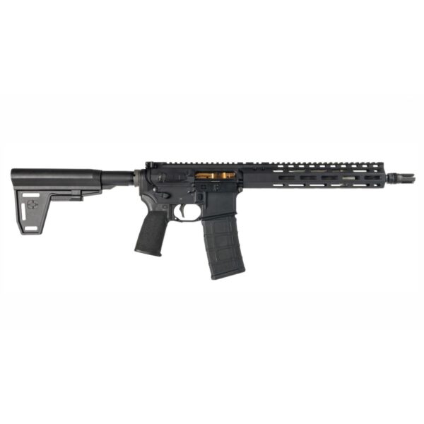 Shadow Systems E526 Pistol 5.56mm 30rd Magazine(2) 11.5" Barrel Black Maelstrom Plan B Bronze BCG - Precision Shot Firearms
