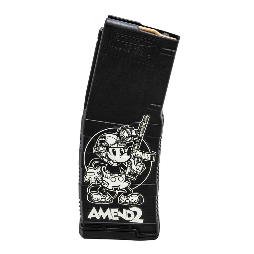 Amend2 AR-15 Mod-3 Rifle Magazine Steamboat Willie 5.56/.223 30/rd - Precision Shot Firearms