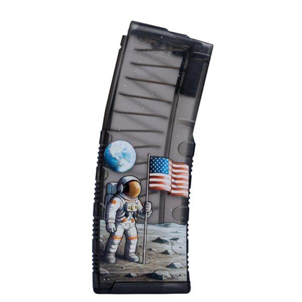 Amend2 Smoke Man On The Moon AR-15 Mod-C Rifle Magazine 5.56/.223 30/rd - Precision Shot Firearms