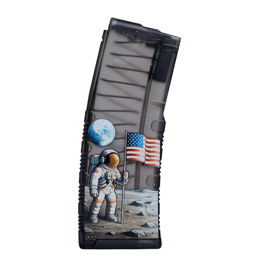 Amend2 Smoke Man On The Moon AR-15 Mod-C Rifle Magazine 5.56/.223 30/rd - Precision Shot Firearms