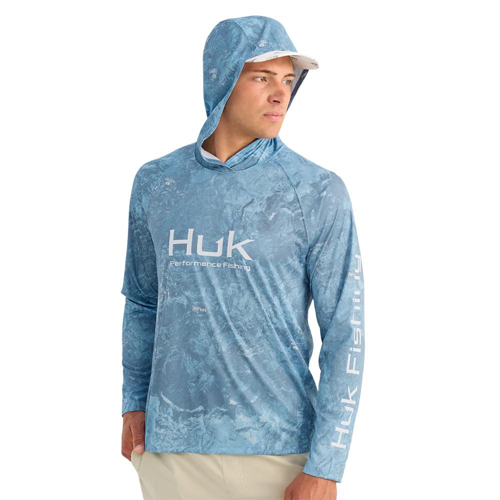 Huk Mossy Oak Pursuit Performance Hoodie MO Shipyard L - Precision Shot Firearms