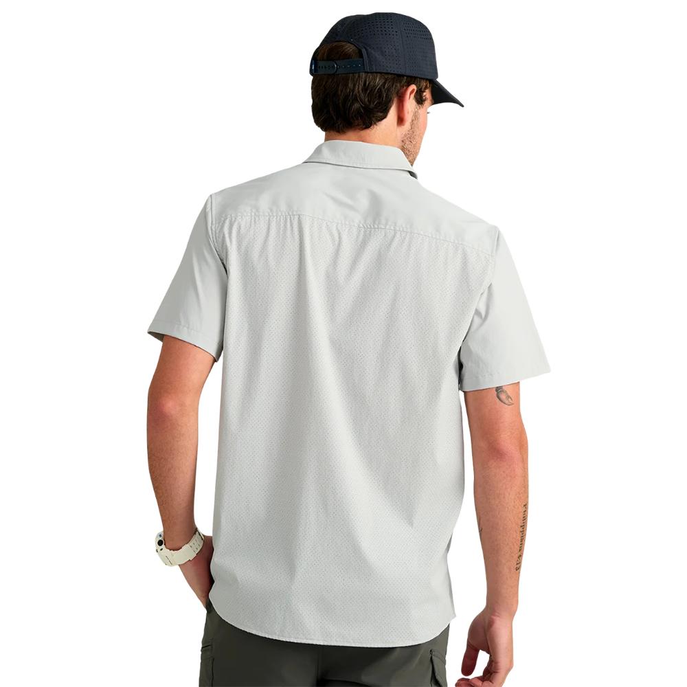 Huk Icon Short Sleeve Button Down Shirt Seagull 2XL - Precision Shot Firearms