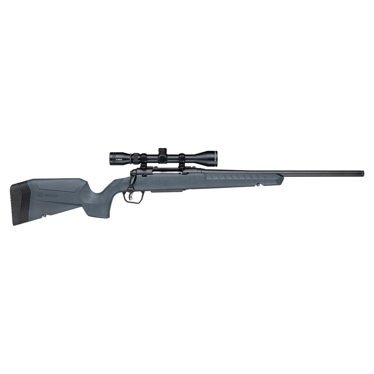 Savage AXIS 2 XP Gray Rifle 22 Creedmoor 4rd Magazine(1) 22'' Threaded Barrel 3-9x40mm Scope - Precision Shot Firearms
