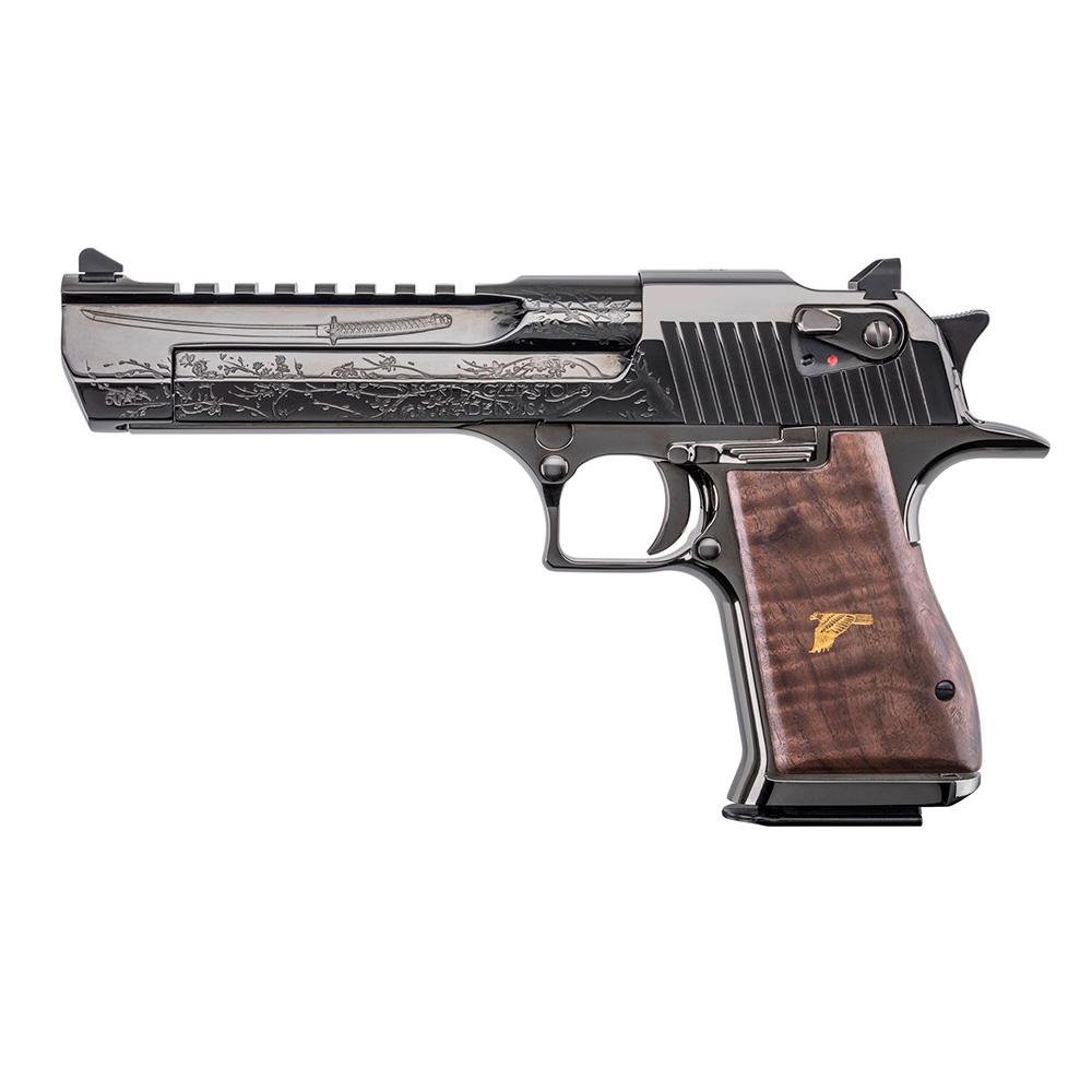 Magnum Research "Dueling Katanas" Desert Eagle Mark XIX Handgun .50 AE 7rd Magazine 6" - BLEMISHED - Precision Shot Firearms
