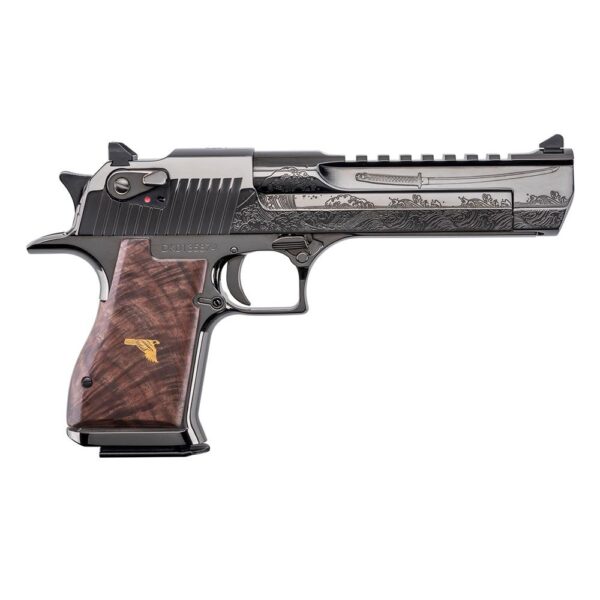 Magnum Research "Dueling Katanas" Desert Eagle Mark XIX Handgun .50 AE 7rd Magazine 6" - BLEMISHED - Precision Shot Firearms