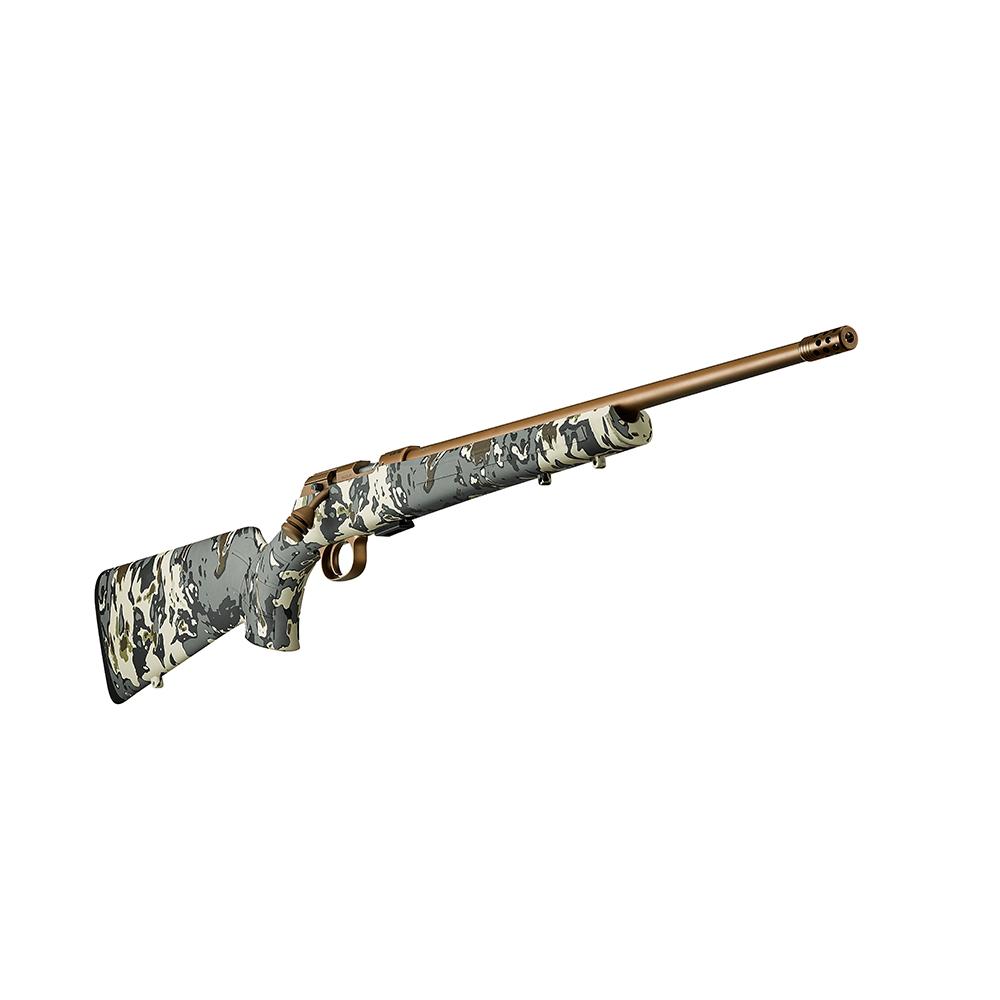 CZ 457 Hunter Veil Rifle .22 LR 5rd Capacity 20" Threaded Bronze Barrel Veil Camo Stock Synthetic Stock - Precision Shot Firearms
