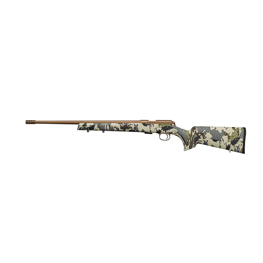 CZ 457 Hunter Veil Rifle .22 LR 5rd Capacity 20" Threaded Bronze Barrel Veil Camo Stock Synthetic Stock - Precision Shot Firearms