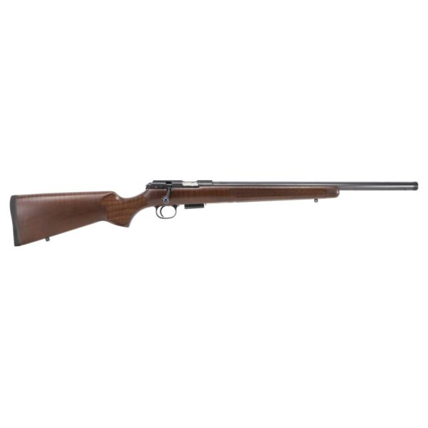 CZ 457 Varmint Rifle .17 HMR 5rd Capacity 20.5" Threaded Nitride Barrel Walnut Stock - Precision Shot Firearms