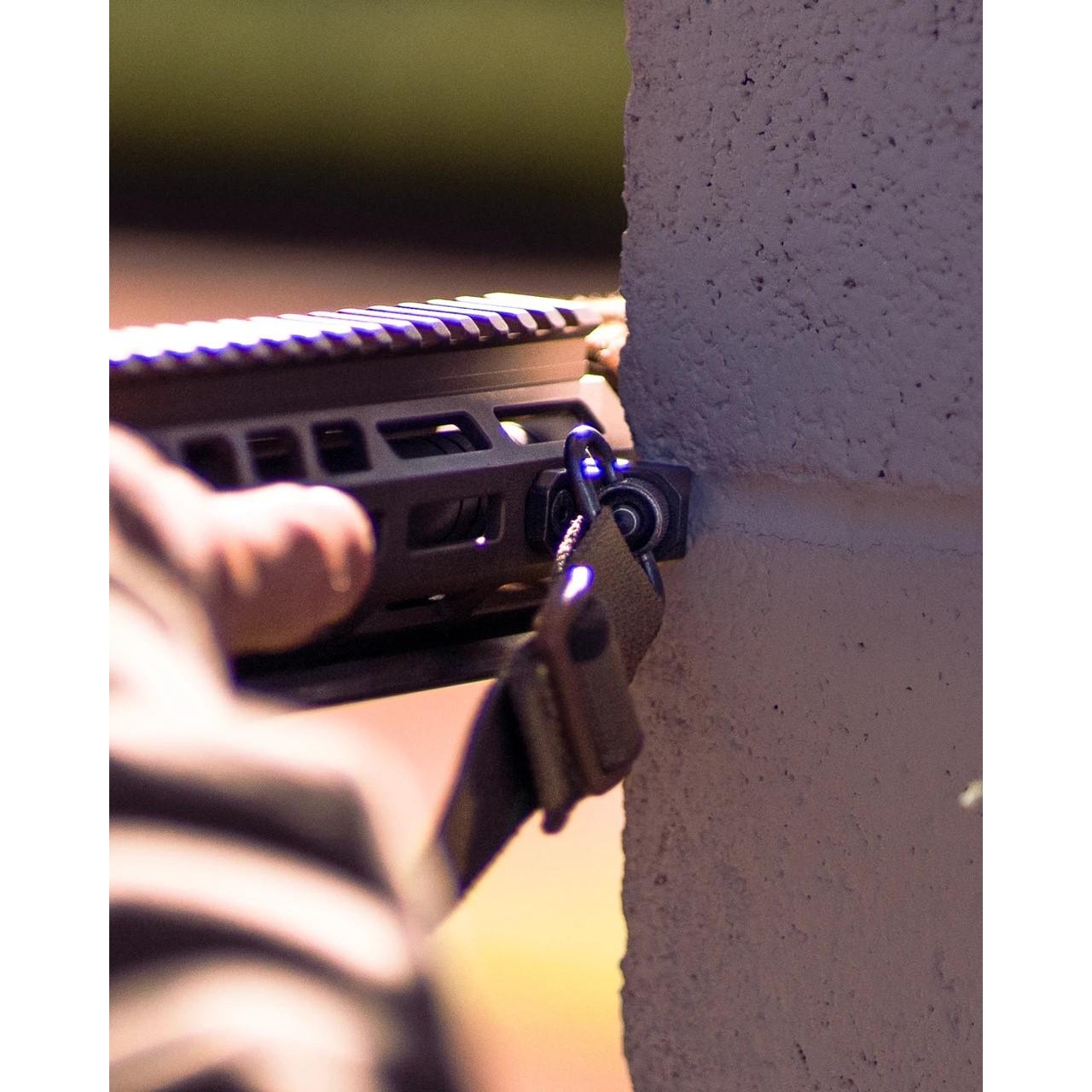 Die Free Co Quick Stop M-LOK Quick Detach Barricade Stop/Sling Mount Black - Precision Shot Firearms