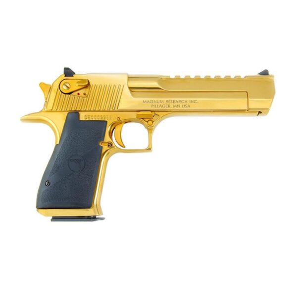 Magnum Research Desert Eagle Mark XIX Handgun .50 AE 7rd 6" Barrel Titanium Gold - BLEMISHED - Precision Shot Firearms