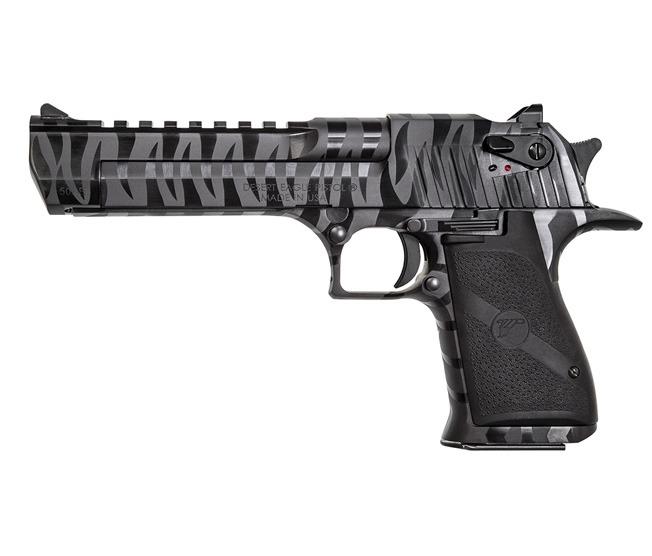 Magnum Research Desert Eagle Mark XIX Handgun .50 AE 7rd 6" Barrel Black w/Tiger Stripes - BLEMISHED - Precision Shot Firearms