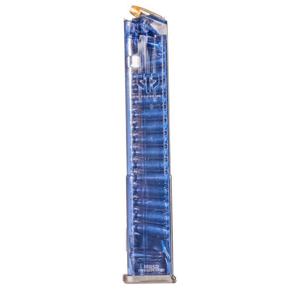 Elite Tactical Systems Glock Handgun Magazine 9mm AR/PCC 32/rd Blue - Precision Shot Firearms