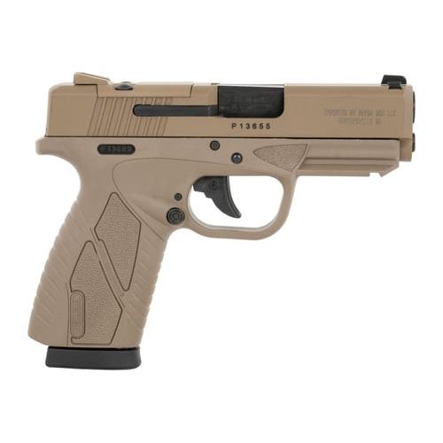 Bersa BPCC Optics Ready Handgun 9mm Luger 8rd Magazines(2) 3.3" Barrel DA FDE - Precision Shot Firearms