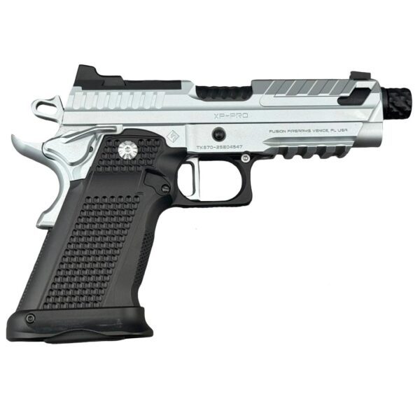 Fusion XP PRO Firearm 9mm Luger 17rd Magazines(2) 4.25" Threaded Barrel Chrome Finish - Precision Shot Firearms