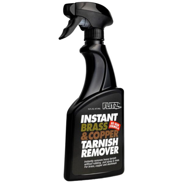 Flitz Brass & Copper Tarnish Remover 16 oz Spray Bottle - Precision Shot Firearms