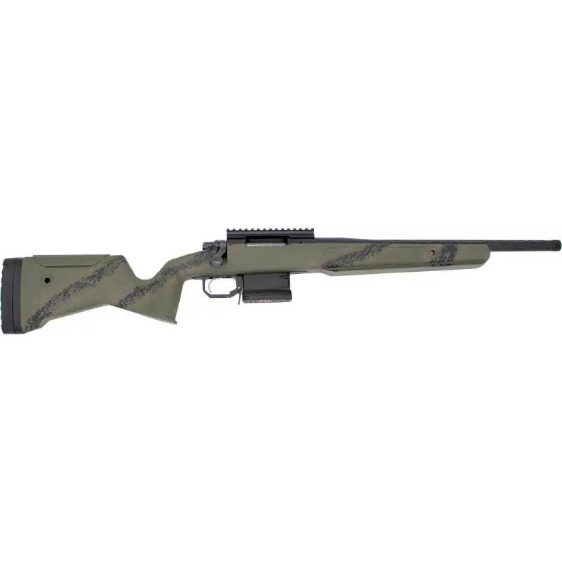 GLFA SUB-1 Bolt Action Rifle .308 Win 5rd Magazine 18" Fluted Threaded Barrel w/Lichen Green Carbon Fiber Stock - Precision Shot Firearms