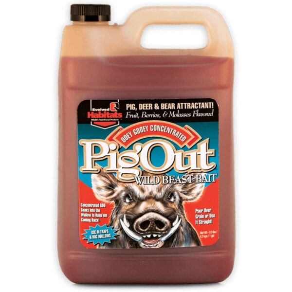 Evolved Pig Out Liquid Attractant 1 gal - Precision Shot Firearms