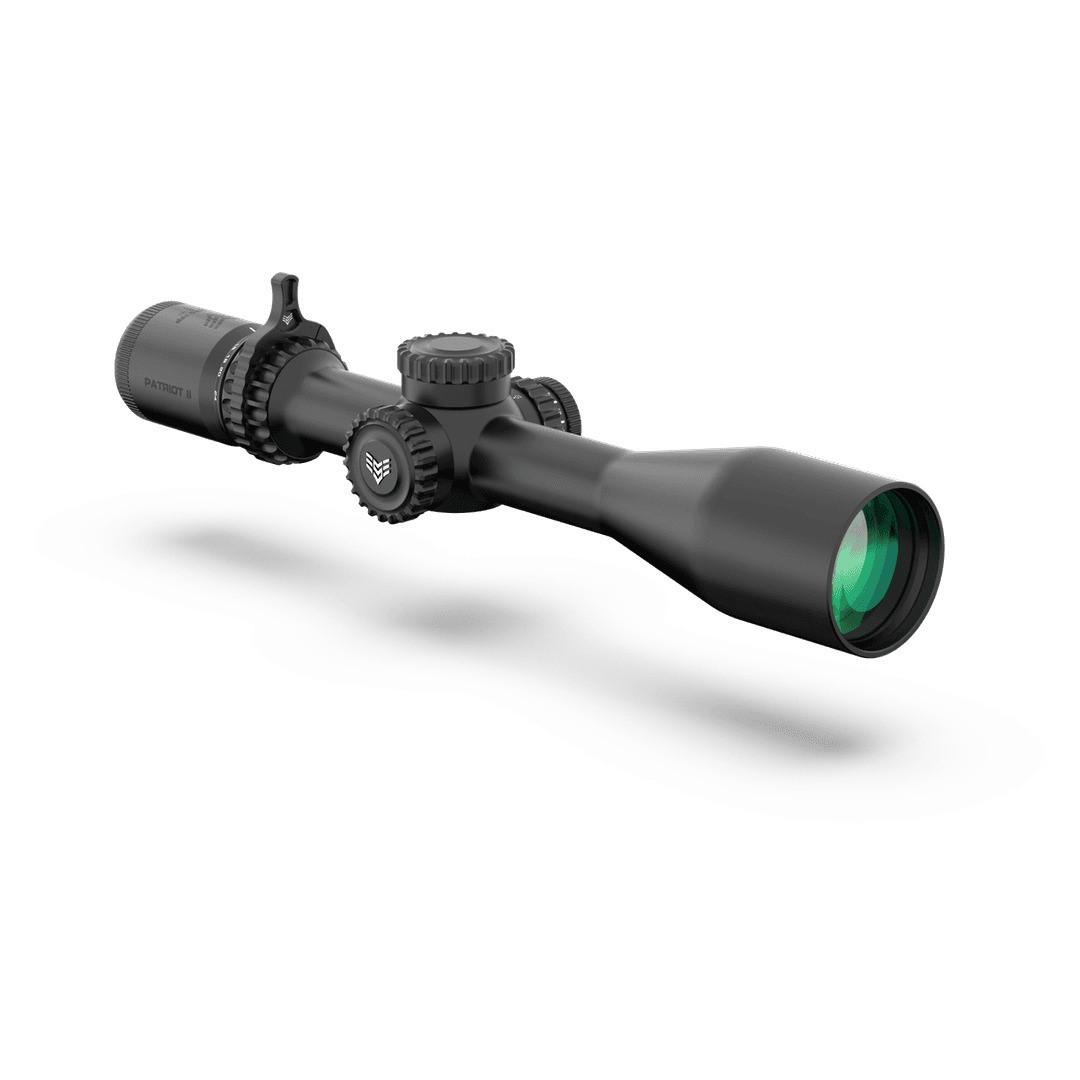 Swampfox Patriot II 6-24x50 FFP Riflescope .25 MOA Non-Illuminated Clean Cross Reticle - Precision Shot Firearms