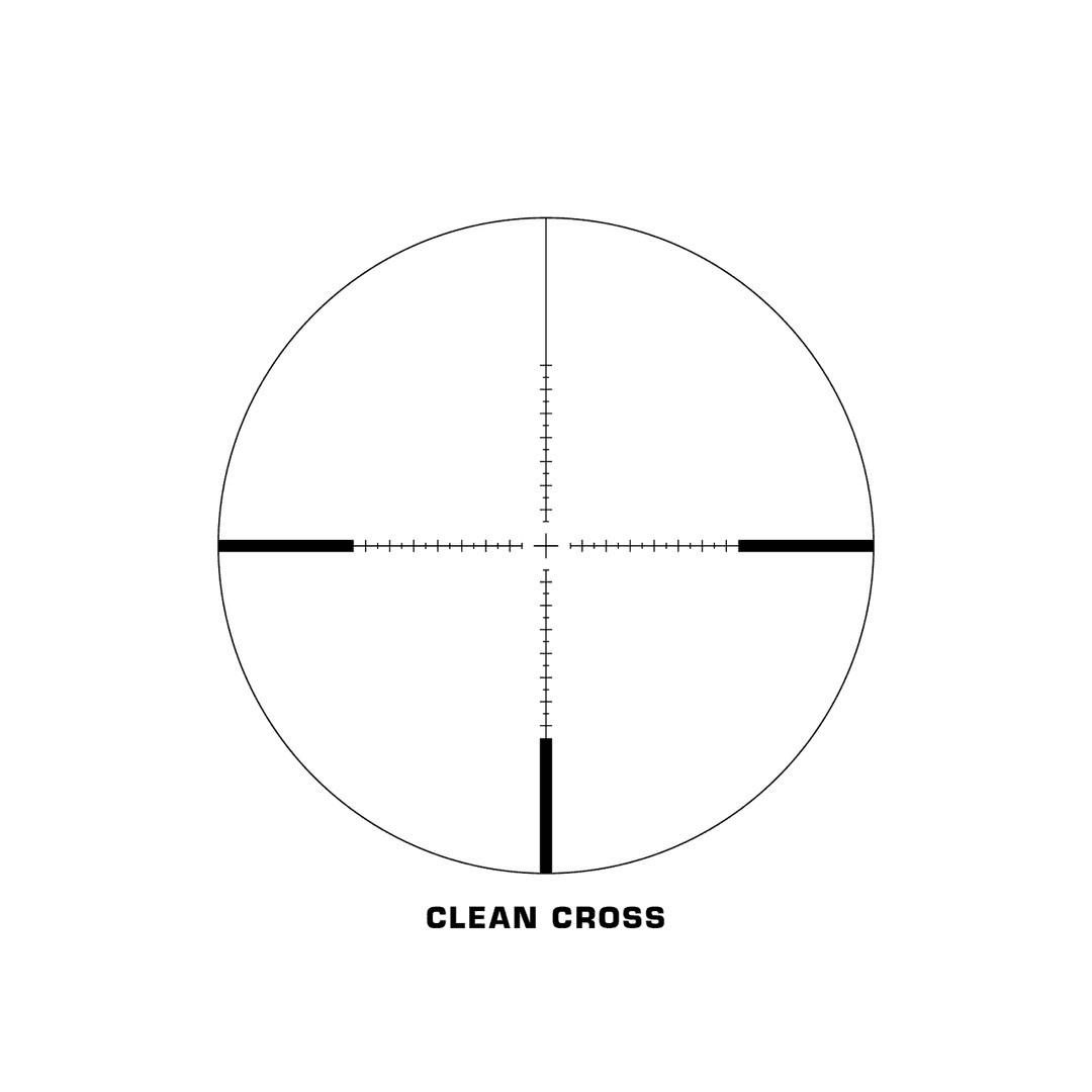 Swampfox Patriot II 6-24x50 FFP Riflescope .25 MOA Non-Illuminated Clean Cross Reticle - Precision Shot Firearms