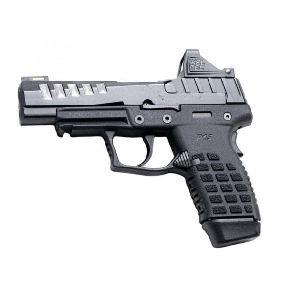 Kel-Tec P15 Handgun 9mm Luger 15rd Magazine 4" Barrel Black w/Viridian RFX11 - Precision Shot Firearms