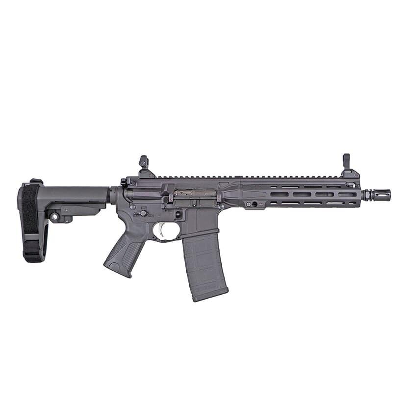LWRC ICMKII Pistol 5.56mm 30rd Magazine 10'' Barrel Black w/SBA3 Brace - Precision Shot Firearms