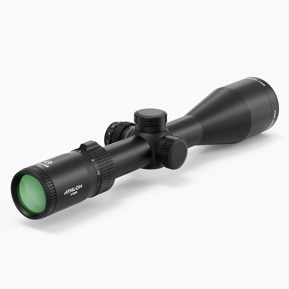 Athlon Talos HMR Rifle Scope 3-12x50 30mm SFP AHMC Illum. Black - Precision Shot Firearms