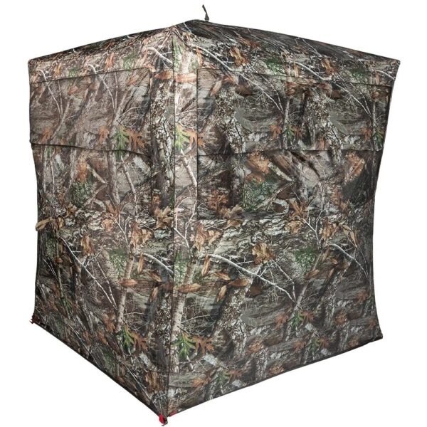 Ol'Man Bounty Hunter 270 One-Way See-Through Ground Blind Realtree APX - Precision Shot Firearms