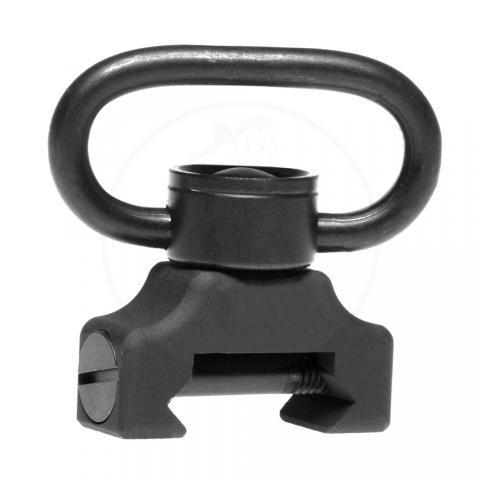 Troy Q.D. 360 Push Button Sling Mount with Swivel Black - Precision Shot Firearms